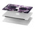 S3582 紫の頭蓋骨 Purple Sugar Skull MacBook Pro 14 M1,M2,M3 (2021,2023) - A2442, A2779, A2992, A2918 ケース・カバー