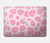 S2213 ピンクのヒョウ柄 Pink Leopard Pattern MacBook Pro 16 M1,M2,M3,M4 (2021,2024) - A3403, A3186, A2991, A2780, A2485 ケース・カバー