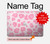 S2213 ピンクのヒョウ柄 Pink Leopard Pattern MacBook Pro 16 M1,M2,M3,M4 (2021,2024) - A3403, A3186, A2991, A2780, A2485 ケース・カバー
