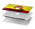 S2984 スペインサッカー Spain Football Soccer Flag MacBook Pro 16 M1,M2 (2021,2023) - A2485, A2780 ケース・カバー