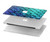 S3047 緑人魚のスケール Green Mermaid Fish Scale MacBook Pro 16 M1,M2 (2021,2023) - A2485, A2780 ケース・カバー