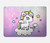 S3256 かわいいユニコーンの漫画 Cute Unicorn Cartoon MacBook Pro 16 M1,M2,M3,M4 (2021,2024) - A3403, A3186, A2991, A2780, A2485 ケース・カバー