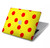 S3526 赤い水玉 Red Spot Polka Dot MacBook Pro 16 M1,M2 (2021,2023) - A2485, A2780 ケース・カバー