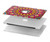 S3694 ヒッピーアートパターン Hippie Art Pattern MacBook Pro 16 M1,M2 (2021,2023) - A2485, A2780 ケース・カバー
