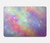 S3706 パステルレインボーギャラクシーピンクスカイ Pastel Rainbow Galaxy Pink Sky MacBook Pro 16 M1,M2 (2021,2023) - A2485, A2780 ケース・カバー