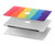 S3799 かわいい縦水彩レインボー Cute Vertical Watercolor Rainbow MacBook Pro 16 M1,M2 (2021,2023) - A2485, A2780 ケース・カバー