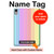 S3849 カラフルな縦の色 Colorful Vertical Colors iPad mini 6, iPad mini (2021) タブレットケース