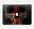 S3848 イギリスの旗の頭蓋骨 United Kingdom Flag Skull MacBook Air 13″ - A1932, A2179, A2337 ケース・カバー