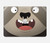 S3855 ナマケモノの顔の漫画 Sloth Face Cartoon MacBook Pro 15″ - A1707, A1990 ケース・カバー