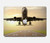 S3837 飛行機離陸日の出 Airplane Take off Sunrise MacBook Pro 14 M1,M2,M3 (2021,2023) - A2442, A2779, A2992, A2918 ケース・カバー