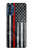 S3687 消防士細い赤い線アメリカの国旗 Firefighter Thin Red Line American Flag Motorola Moto G41 バックケース、フリップケース・カバー