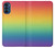 S3698 LGBTグラデーションプライドフラグ LGBT Gradient Pride Flag Motorola Moto G41 バックケース、フリップケース・カバー