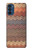 S3752 ジグザグ生地パターングラフィックプリント Zigzag Fabric Pattern Graphic Printed Motorola Moto G41 バックケース、フリップケース・カバー