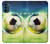 S3844 輝くサッカー サッカーボール Glowing Football Soccer Ball Motorola Moto G41 バックケース、フリップケース・カバー