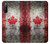 S2490 カナダメープルリーフ旗 Canada Maple Leaf Flag Texture Sony Xperia 10 III Lite バックケース、フリップケース・カバー