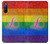 S2900 レインボーLGBTレズビアンプライド旗 Rainbow LGBT Lesbian Pride Flag Sony Xperia 10 III Lite バックケース、フリップケース・カバー