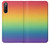 S3698 LGBTグラデーションプライドフラグ LGBT Gradient Pride Flag Sony Xperia 10 III Lite バックケース、フリップケース・カバー