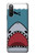 S3825 漫画のサメの海のダイビング Cartoon Shark Sea Diving Sony Xperia 10 III Lite バックケース、フリップケース・カバー