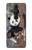 S3793 かわいい赤ちゃん雪パンダのペイント Cute Baby Panda Snow Painting Sony Xperia Pro-I バックケース、フリップケース・カバー