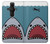 S3825 漫画のサメの海のダイビング Cartoon Shark Sea Diving Sony Xperia Pro-I バックケース、フリップケース・カバー