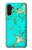 S2377 ターコイズの宝石用原石のグラフィックプリント Turquoise Gemstone Texture Graphic Printed Samsung Galaxy A13 4G バックケース、フリップケース・カバー