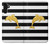 S2882 黒と白のストライプ ゴールドドルフィン Black and White Striped Gold Dolphin Samsung Galaxy A13 4G バックケース、フリップケース・カバー