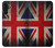 S2894 ヴィンテージイギリス旗 Vintage British Flag Samsung Galaxy A13 4G バックケース、フリップケース・カバー