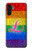 S2900 レインボーLGBTレズビアンプライド旗 Rainbow LGBT Lesbian Pride Flag Samsung Galaxy A13 4G バックケース、フリップケース・カバー