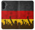 S2966 ドイツサッカー Germany Football Soccer Flag Samsung Galaxy A13 4G バックケース、フリップケース・カバー