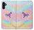 S3203 レインボーユニコーン Rainbow Unicorn Samsung Galaxy A13 4G バックケース、フリップケース・カバー