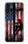 S3803 電気技師ラインマンアメリカ国旗 Electrician Lineman American Flag Samsung Galaxy A13 4G バックケース、フリップケース・カバー