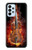 S0864 火ヴァイオリン Fire Violin Samsung Galaxy A23 バックケース、フリップケース・カバー