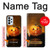 S1083 南瓜 蜘蛛 蝋燭 ハロウィーン Pumpkin Spider Candles Halloween Samsung Galaxy A23 バックケース、フリップケース・カバー