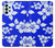 S2244 ハワイのハイビスカス青柄 Hawaiian Hibiscus Blue Pattern Samsung Galaxy A23 バックケース、フリップケース・カバー