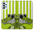 S2323 楽しい グリーンアリゲータークロコダイル Funny Green Alligator Crocodile Samsung Galaxy A23 バックケース、フリップケース・カバー