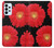 S2478 赤デイジーの花 Red Daisy flower Samsung Galaxy A23 バックケース、フリップケース・カバー