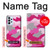 S2525 ンク迷彩 Pink Camo Camouflage Samsung Galaxy A23 バックケース、フリップケース・カバー