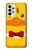 S2760 イエロー アヒル タキシード 漫画 Yellow Duck Tuxedo Cartoon Samsung Galaxy A23 バックケース、フリップケース・カバー