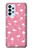 S2858 ピンクフラミンゴ柄 Pink Flamingo Pattern Samsung Galaxy A23 バックケース、フリップケース・カバー