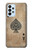 S2928 ヴィンテージスペードのエースカード Vintage Spades Ace Card Samsung Galaxy A23 バックケース、フリップケース・カバー