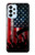 S2989 アメリカサッカー USA American Football Soccer Flag Samsung Galaxy A23 バックケース、フリップケース・カバー