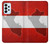 S3018 ペルー旗 Peru Flag Samsung Galaxy A23 バックケース、フリップケース・カバー