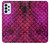S3051 ピンク人魚のスケール Pink Mermaid Fish Scale Samsung Galaxy A23 バックケース、フリップケース・カバー