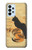 S3229 ヴィンテージ猫ポスター Vintage Cat Poster Samsung Galaxy A23 バックケース、フリップケース・カバー