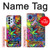 S3255 カラフルパターン Colorful Art Pattern Samsung Galaxy A23 バックケース、フリップケース・カバー