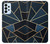 S3479 ネイビーブルーグラフィックアート Navy Blue Graphic Art Samsung Galaxy A23 バックケース、フリップケース・カバー