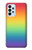 S3698 LGBTグラデーションプライドフラグ LGBT Gradient Pride Flag Samsung Galaxy A23 バックケース、フリップケース・カバー