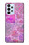 S3710 ピンクのラブハート Pink Love Heart Samsung Galaxy A23 バックケース、フリップケース・カバー