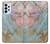 S3717 ローズゴールドブルーパステル大理石グラフィックプリント Rose Gold Blue Pastel Marble Graphic Printed Samsung Galaxy A23 バックケース、フリップケース・カバー