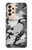 S1721 雪迷彩グラフィックプリント Snow Camo Camouflage Graphic Printed Samsung Galaxy A33 5G バックケース、フリップケース・カバー
